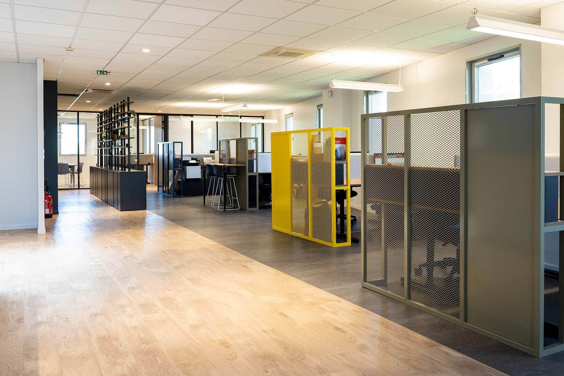 réalisation de stand d'intérieur