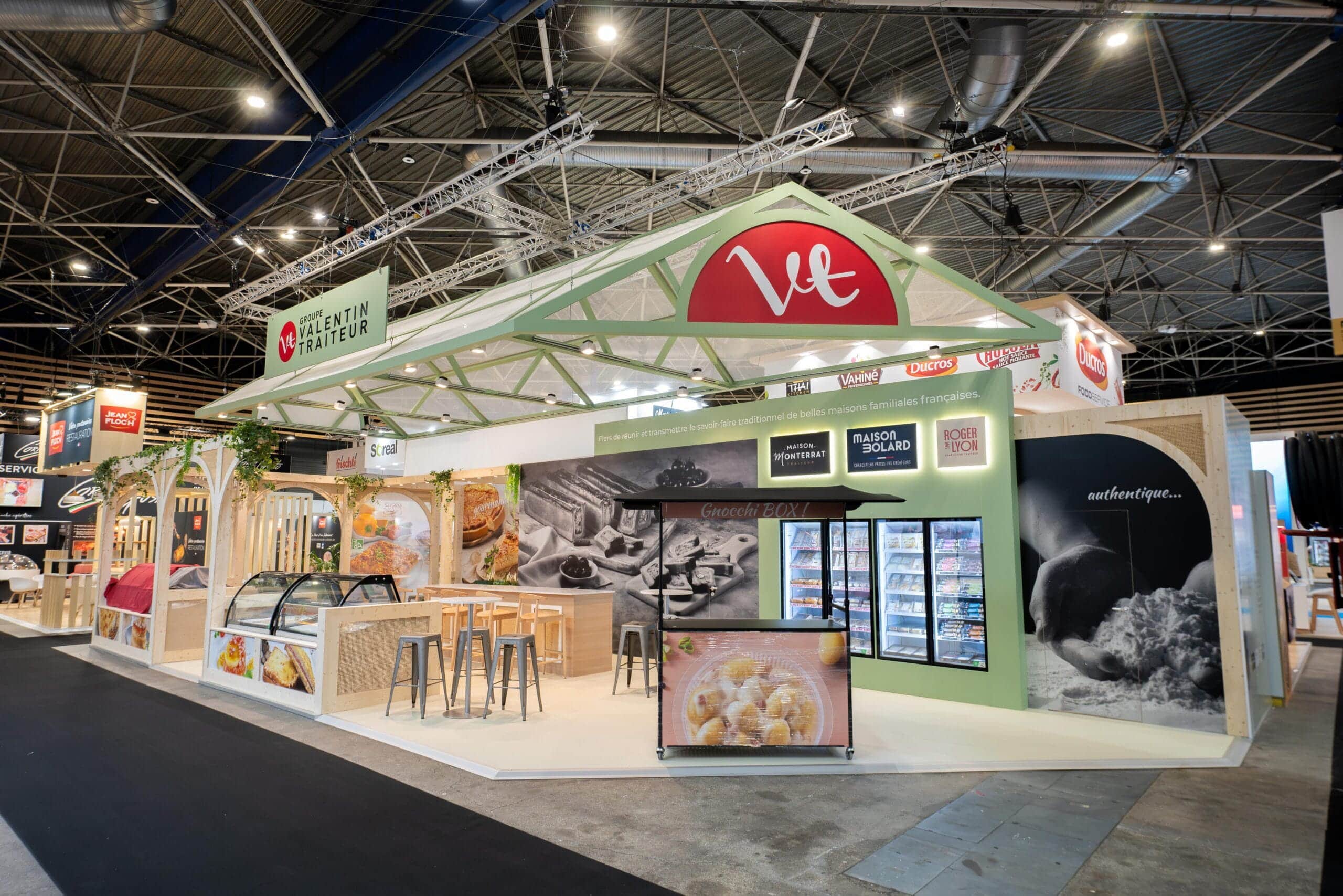 Stand Groupe VT par Standpub au salon SIRHA