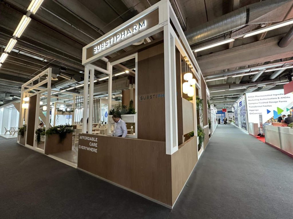 Stand Substipharm par Standpub au salon CPHI